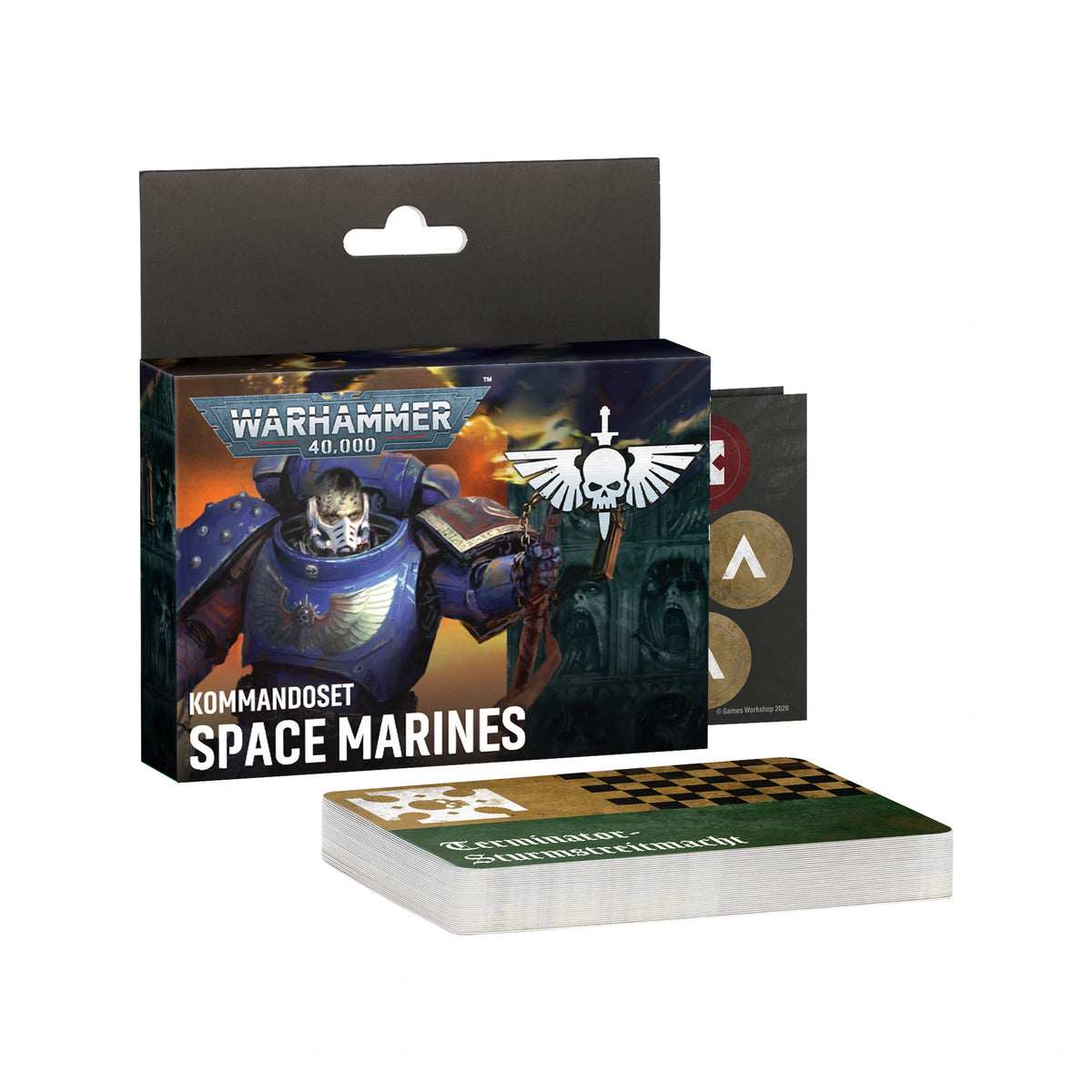 Warhammer 40.0000 - Space Marines - Kommandoset: Space Marines - Deutsch (48-02)