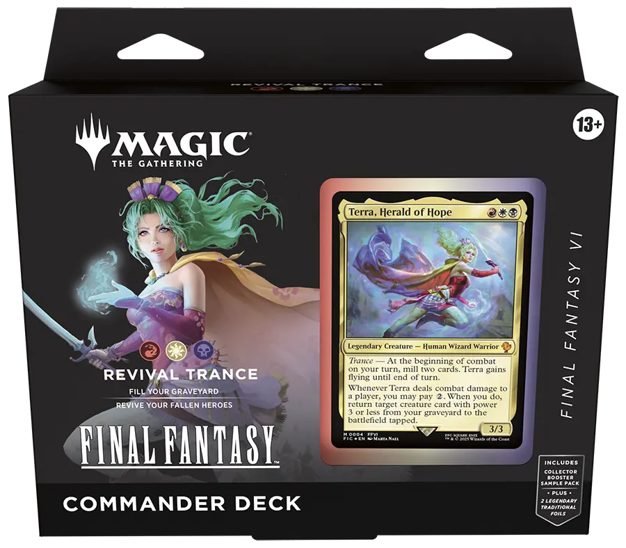 Magic the Gathering - Final Fantasy - Commander-Deck Revival Trance (Final Fantasy VI) - englisch