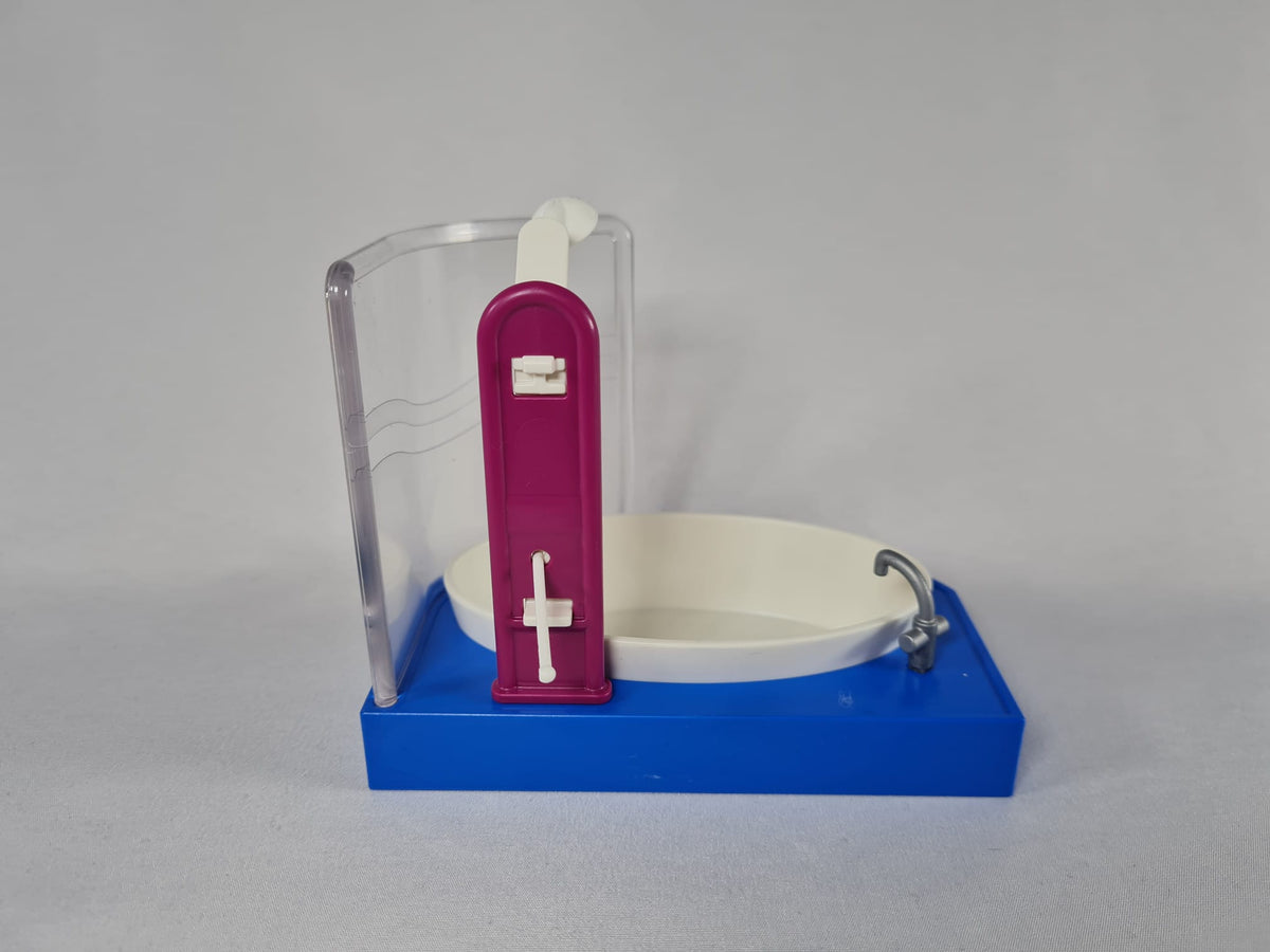 Playmobil Badewanne mit Dusche - Badezimmer - Zubehör - Ersatzteil - 0458