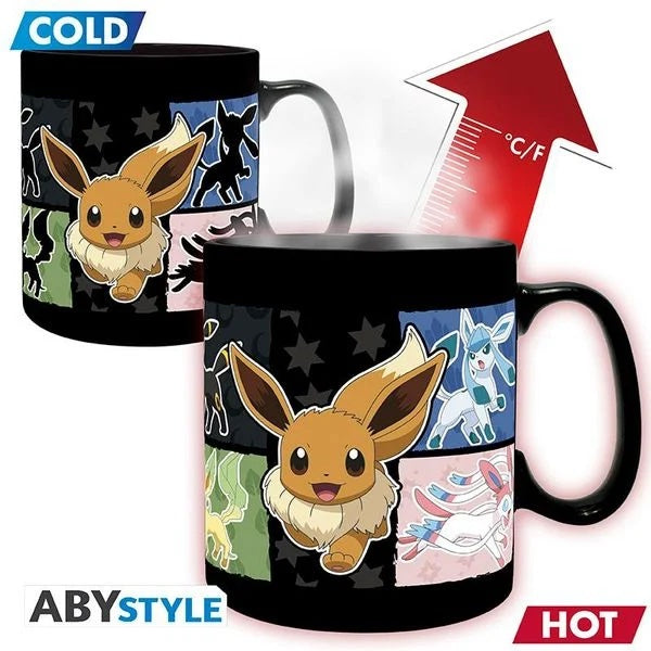 Pokémon - Mug Heat Change - Eevee - 460ml