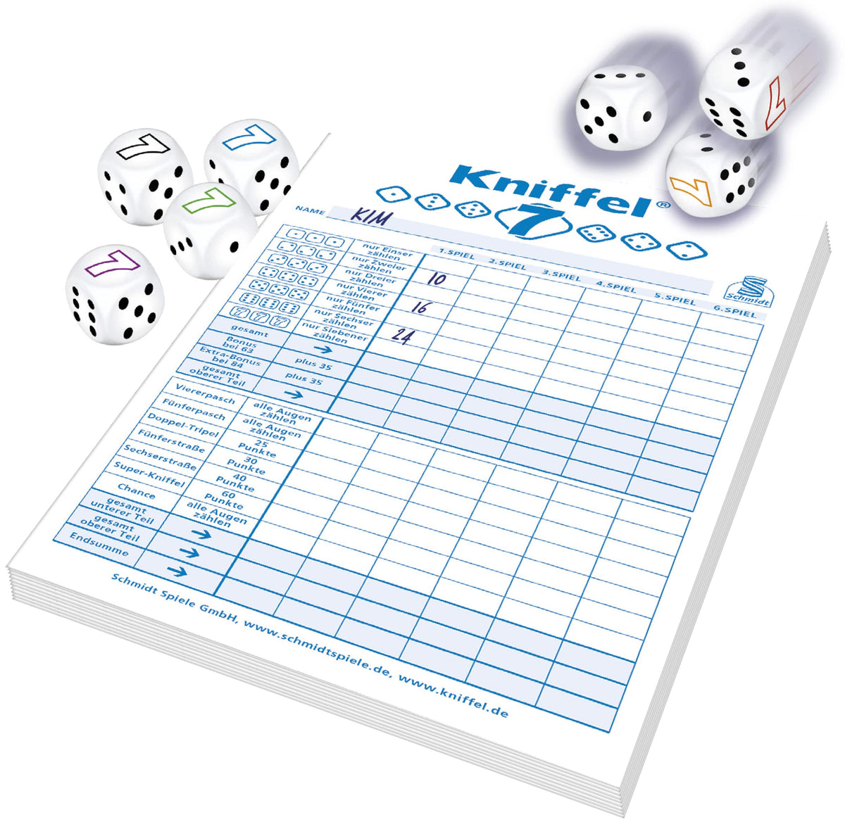 Schmidt Spiele - Kniffel 7