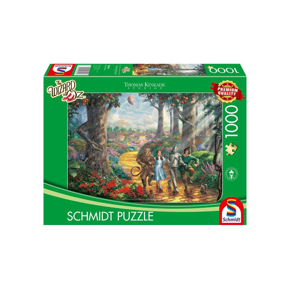 Schmidt Puzzle - Disney - Thomas Kinkade: Der Zauberer von Oz - Puzzle - 1000 Teile