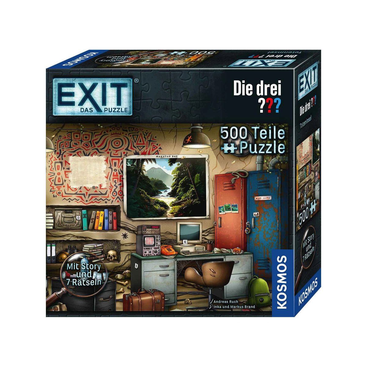 Kosmos - EXIT - Das Puzzle: Die drei ??? - Toteninsel - 500 Teile