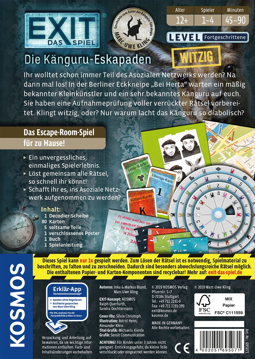 Kosmos - EXIT – Das Spiel: Die Känguru-Eskapaden