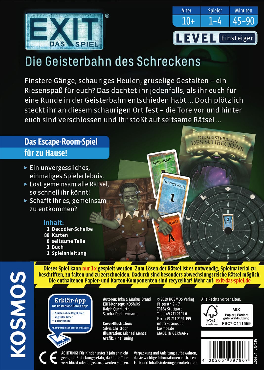 Kosmos - EXIT – Das Spiel: Die Geisterbahn des Schreckens