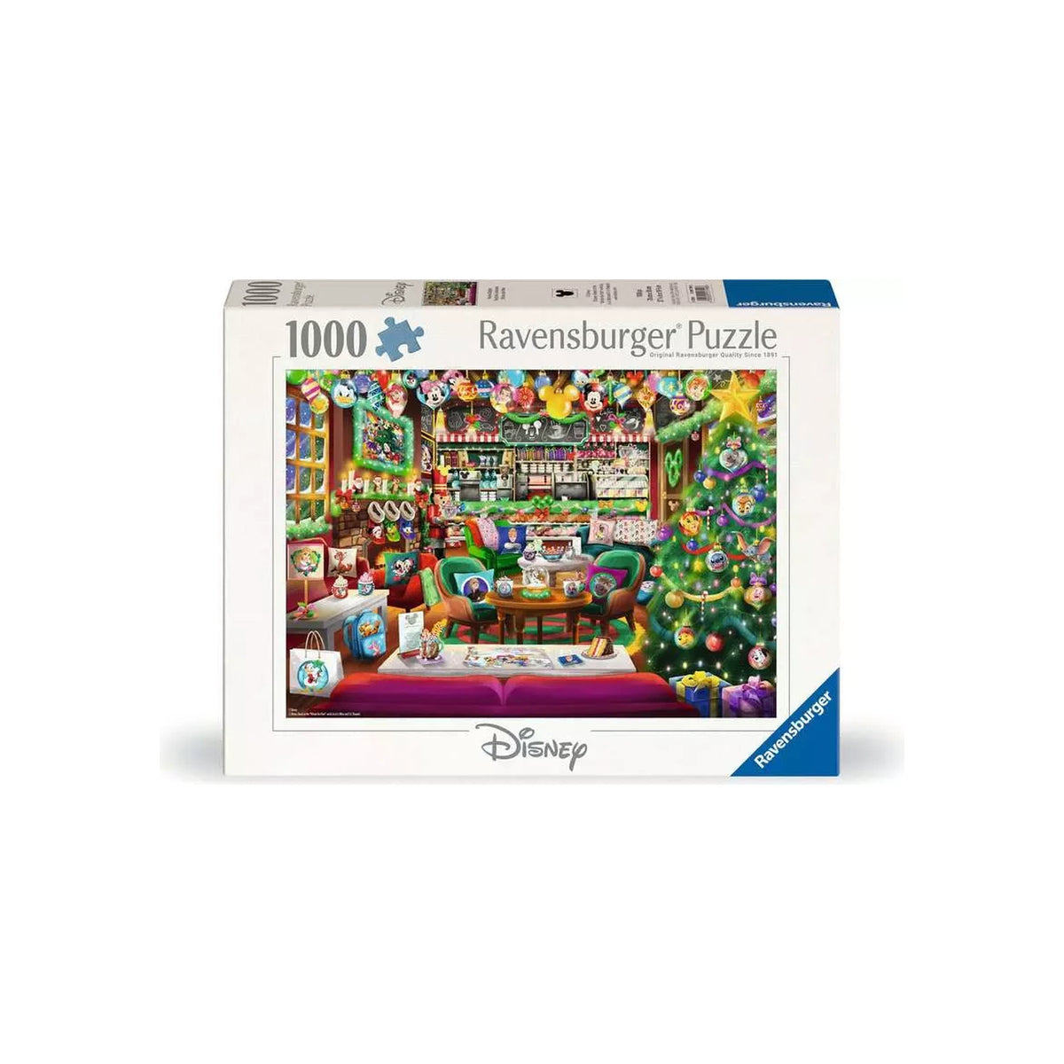 Ravensburger - Disney - Christmas Cafe - Puzzle - 1000 Teile