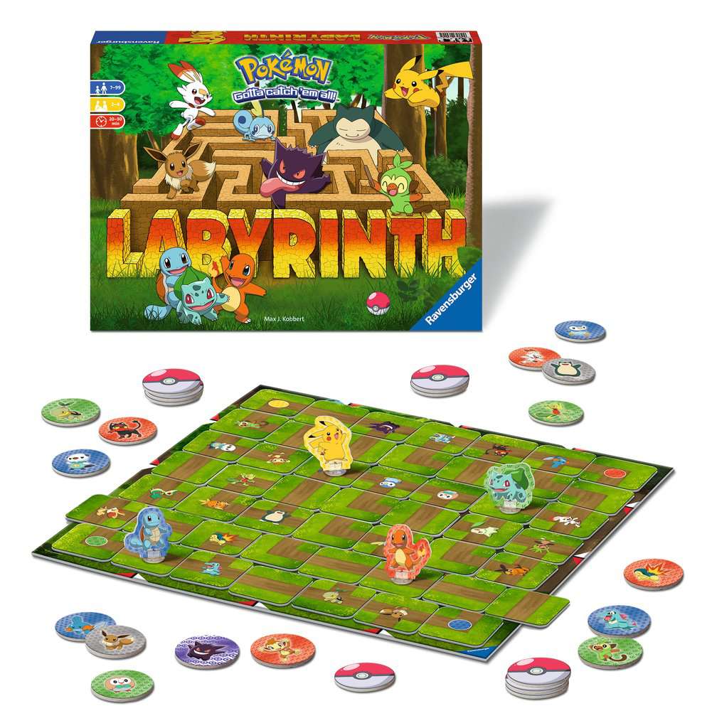 Ravensburger - Das verrückte Labyrinth – Pokémon