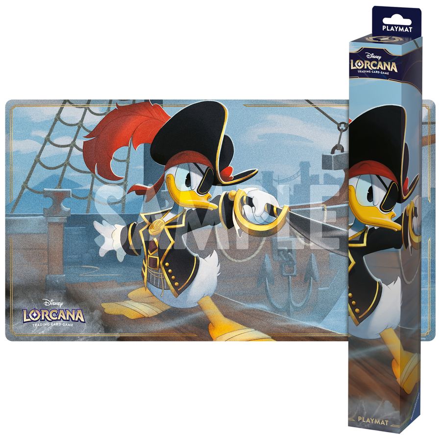 Disney Lorcana TCG - Azurblaues Meer - Spielmatte / Playmat - Donald Duck