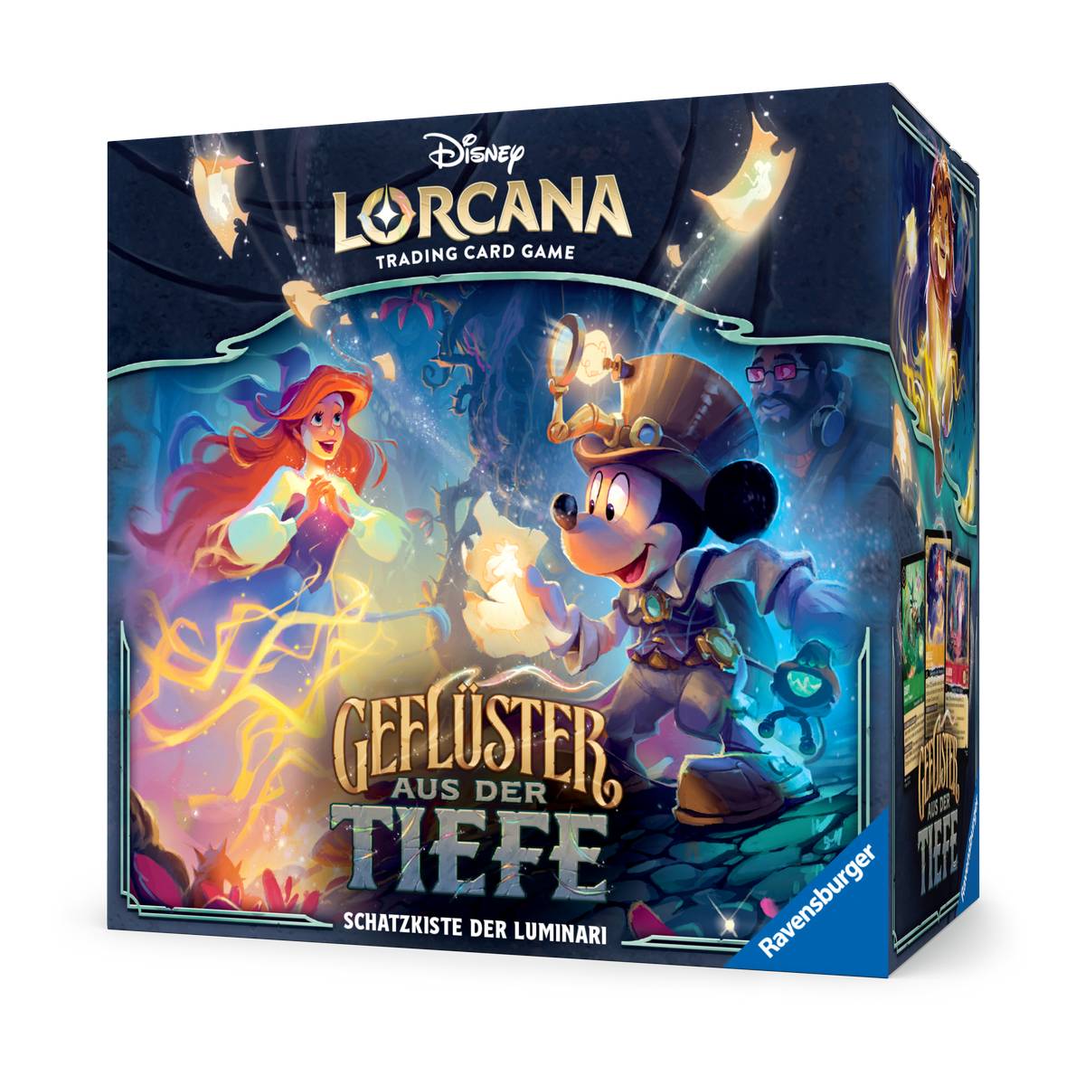 Disney Lorcana TCG - Geflüster aus der Tiefe - Schatzkiste der Luminari - DE