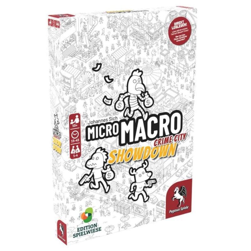 Pegasus - MicroMacro: Crime City 4 – Showdown (Edition Spielwiese) - DE