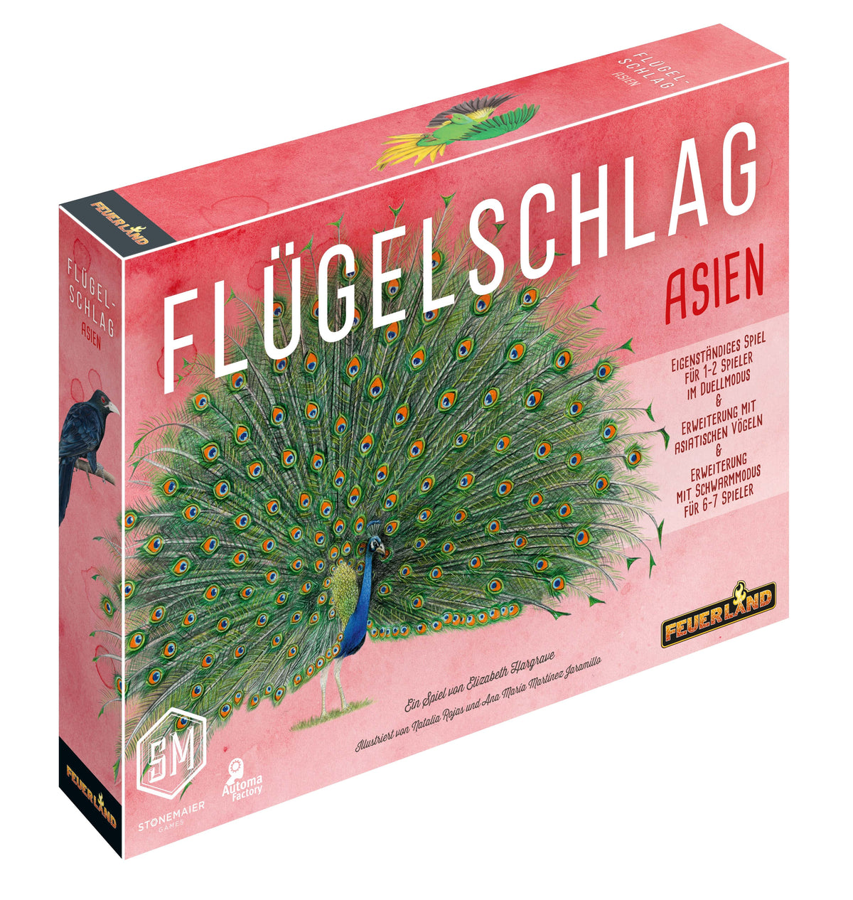 Feuerland - Flügelschlag: Asien - Erweiterung - DE
