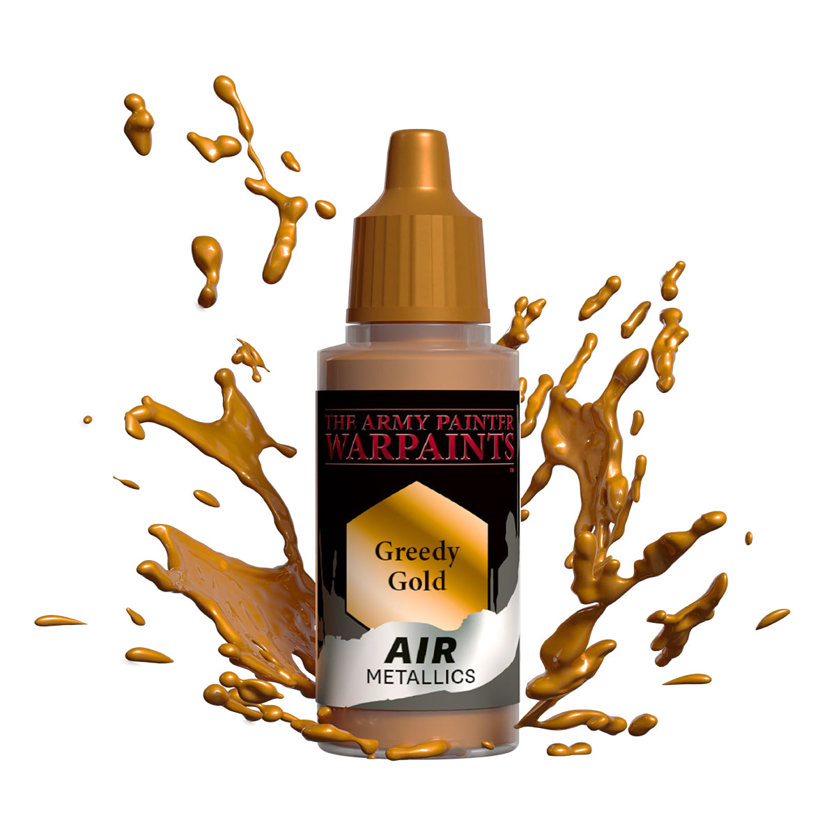 Army Painter - Paint Metallics: Air Greedy Gold