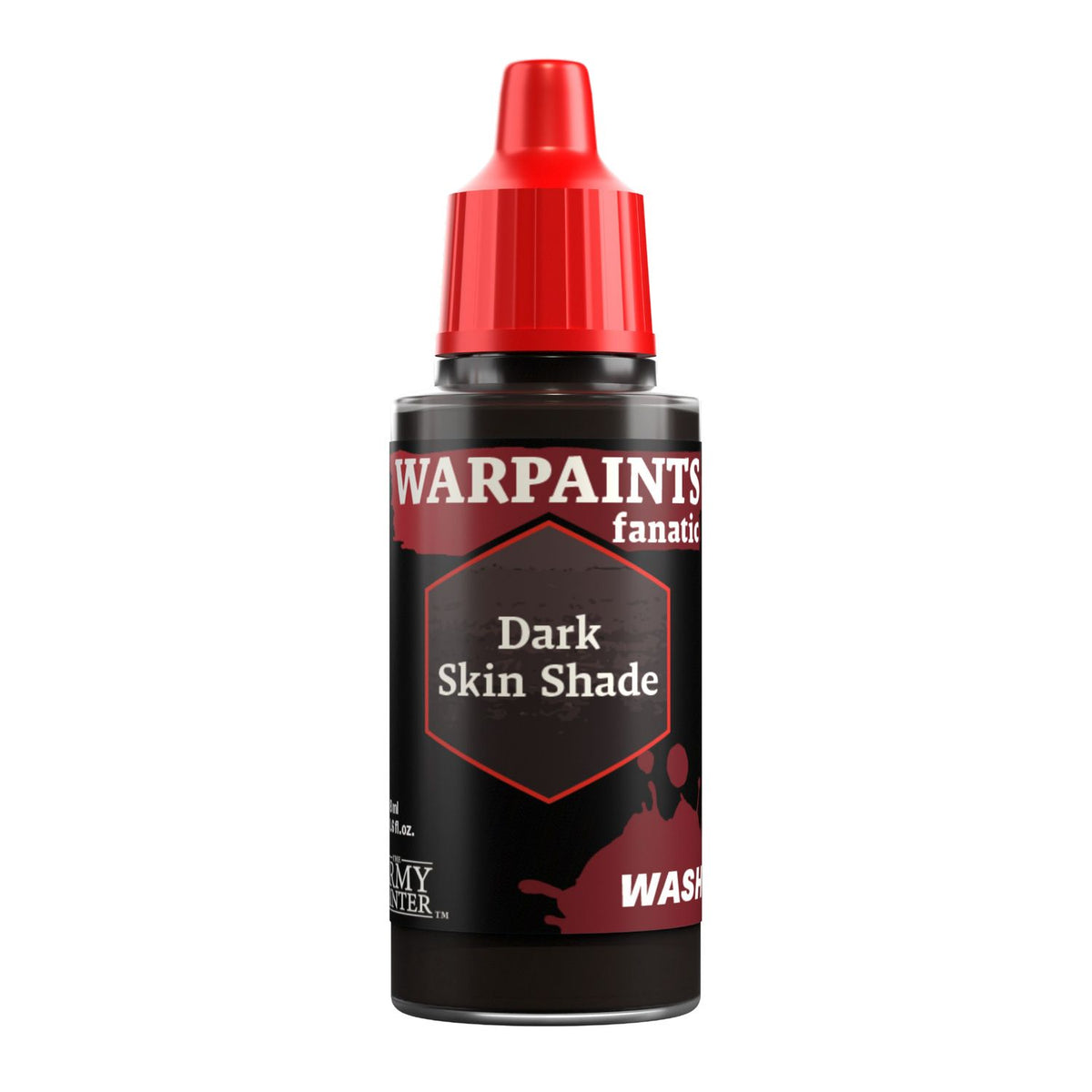 Army Painter - Warpaints Fanatic Wash: Dark Skin Shade