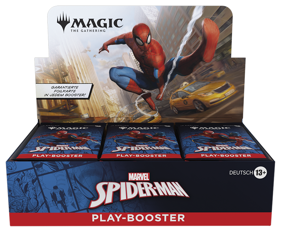 Magic the Gathering - Marvel's Spider-Man - Play-Booster-Display (30 Play-Booster) - deutsch