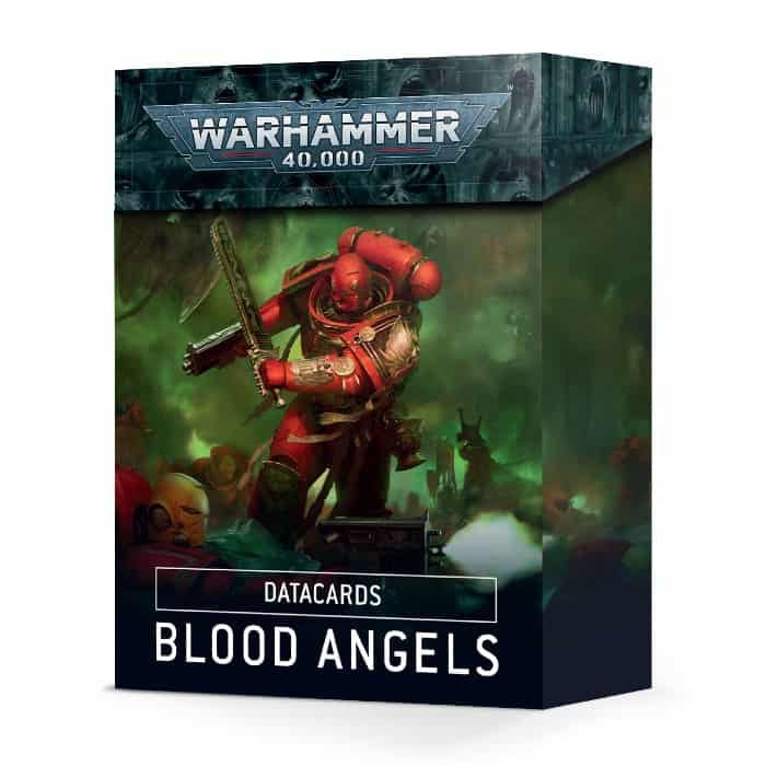 Warhammer 40.000 - Blood Angels - Datenkarten - Deutsch (41-04)