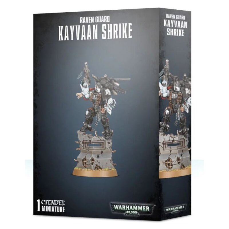Space Marines – Raven Guard Kayvaan Shrike (55-17)