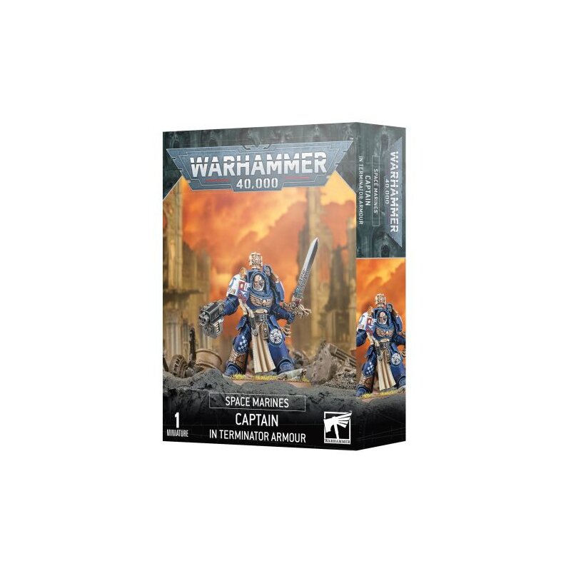 Warhammer 40.000 - Space Marines – Captain In Terminatorrüstung (48-92)