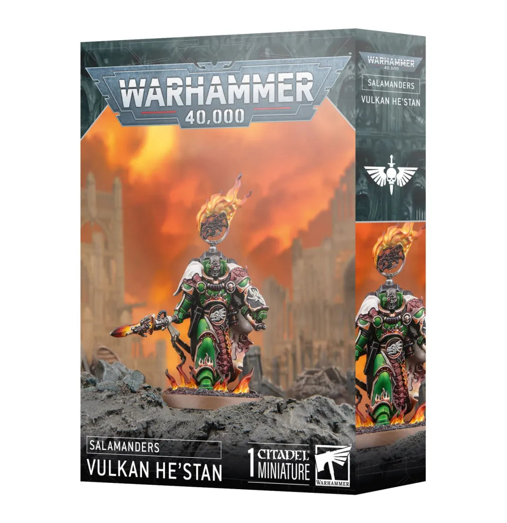 Warhammer 40.000 - Space Marines - Salamanders - Vulkan He'stan (55-58)
