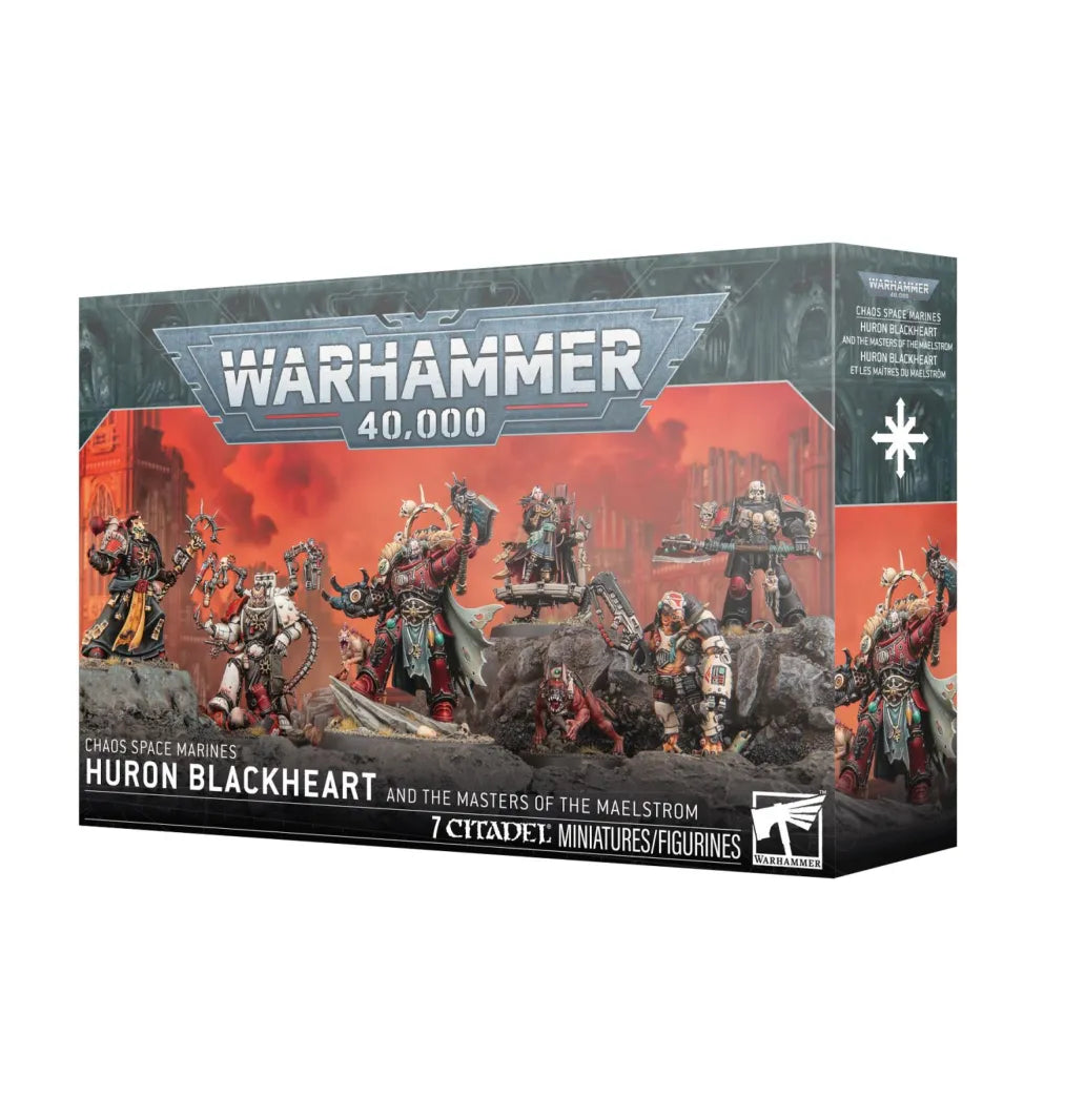Warhammer 40.000 - Chaos Space Marines - Huron Schwarzherz & die Herren des Mahlstroms (43-110)