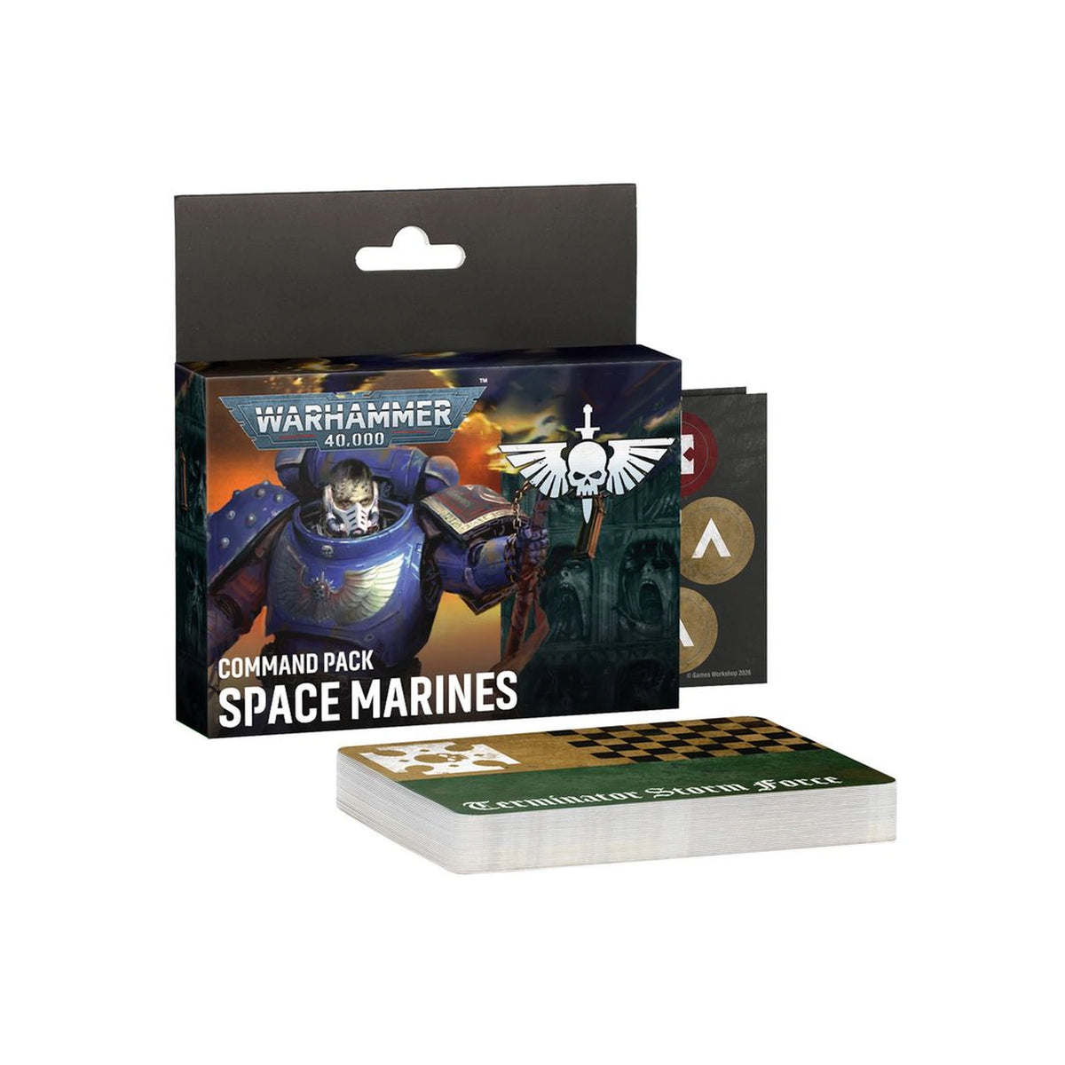 Warhammer 40.0000 - Space Marines - Command Pack: Space Marines - Englisch (48-02)