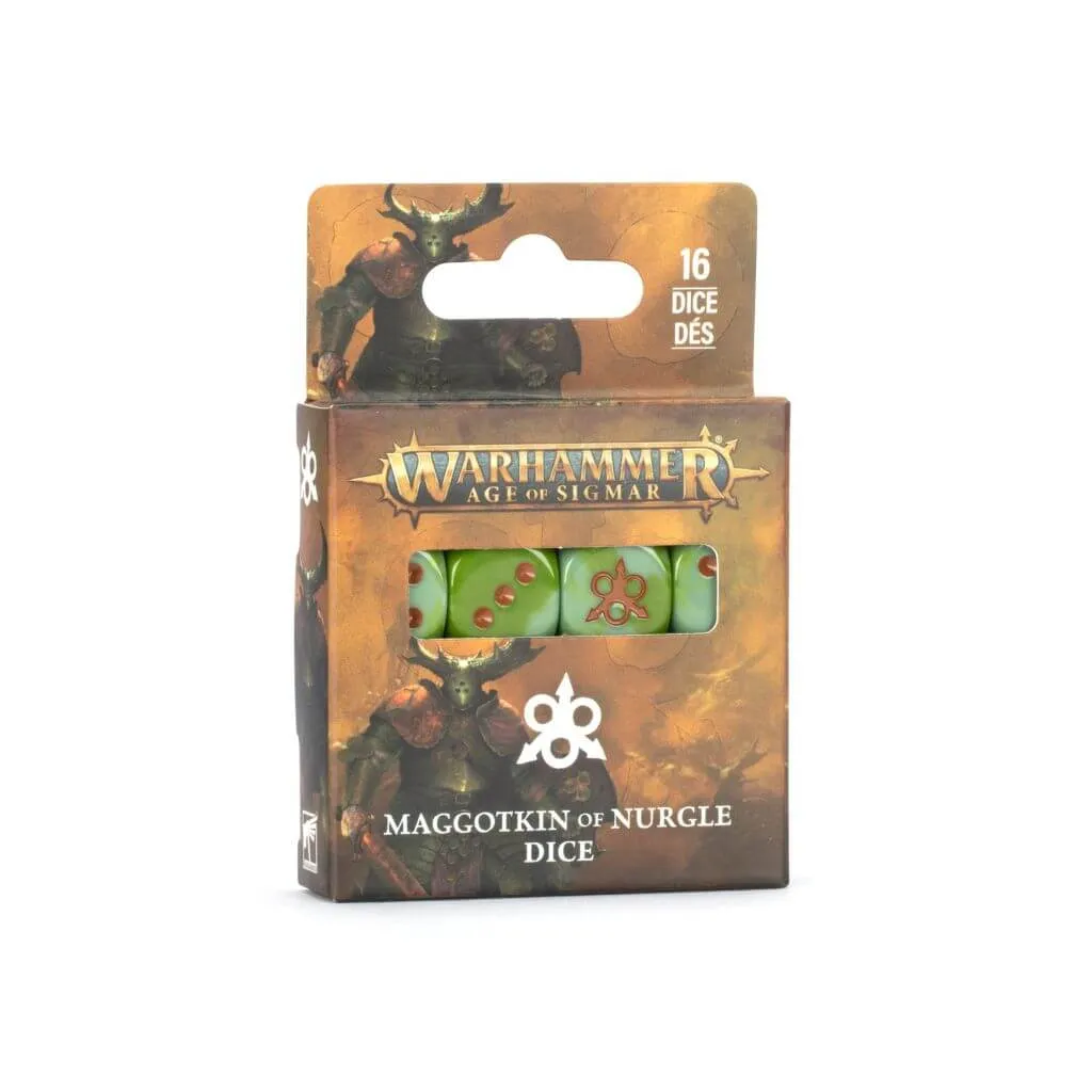 Warhammer Age of Sigmar - Maggotkin of Nurgle - Dice (83-95)