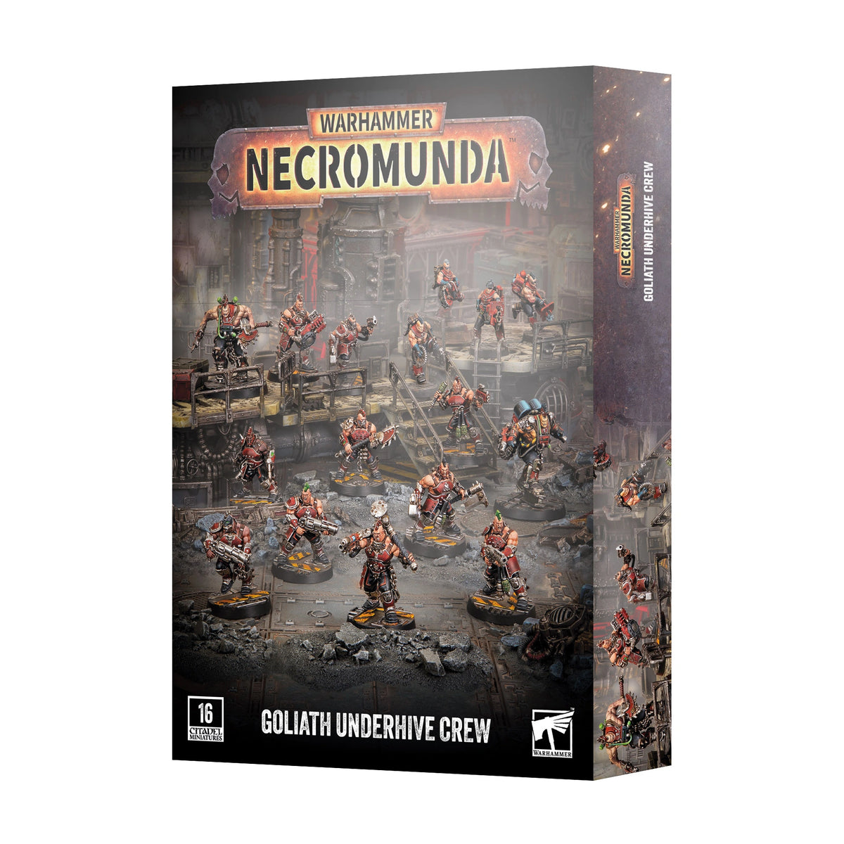 Warhammer Necromunda - Goliath Underhive Crew (301-72)
