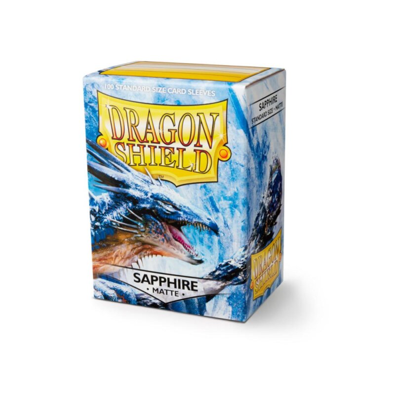 Dragon Shield - Sapphire - Matte Sleeves - Standard Size (100)