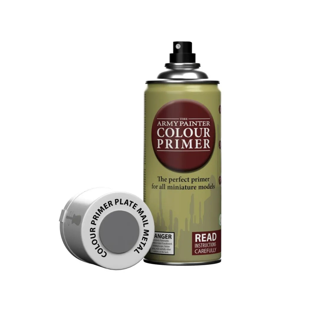 Army Painter - Colour Primer: Plate Mail Metal (400ml)