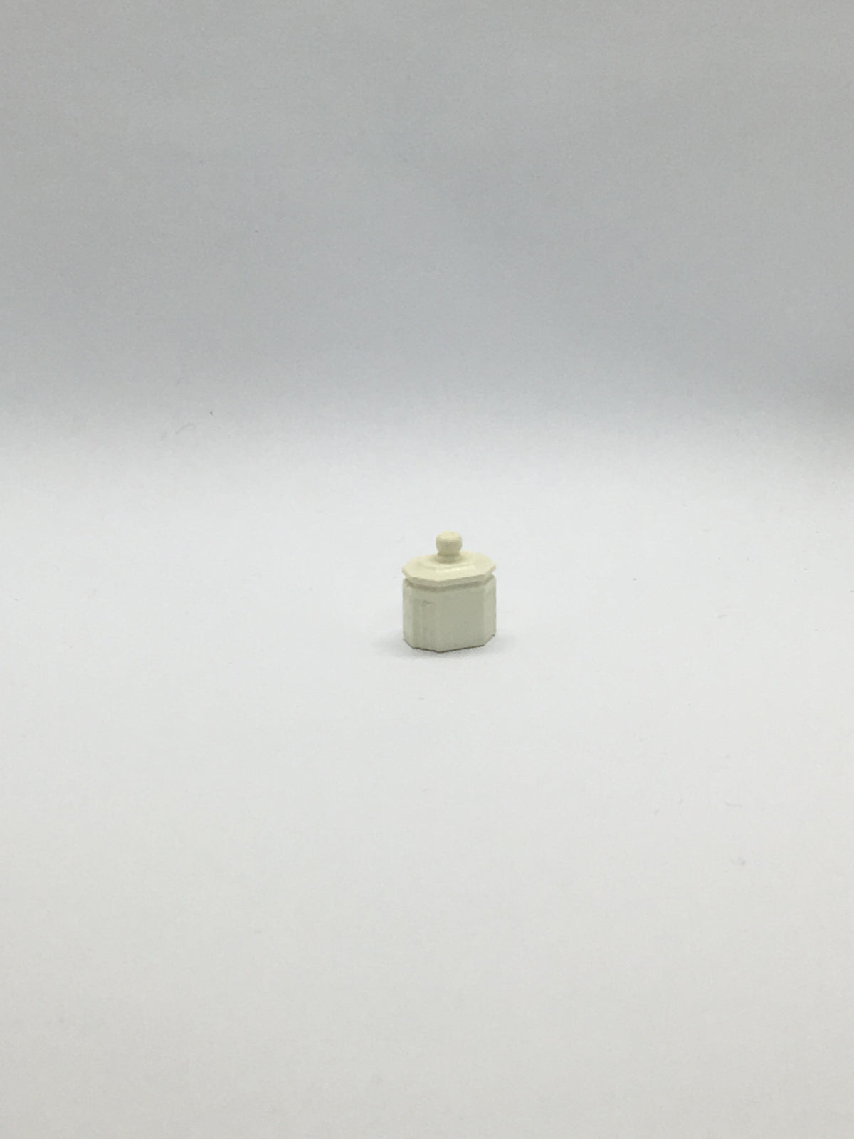 Playmobil Dose - Zuckerdose - weiß - C0606