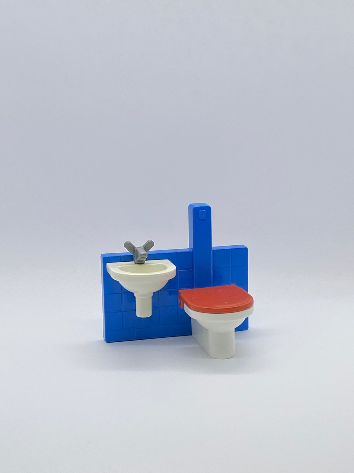 Playmobil Toilette mit Waschbecken - Ersatzteil - A0317