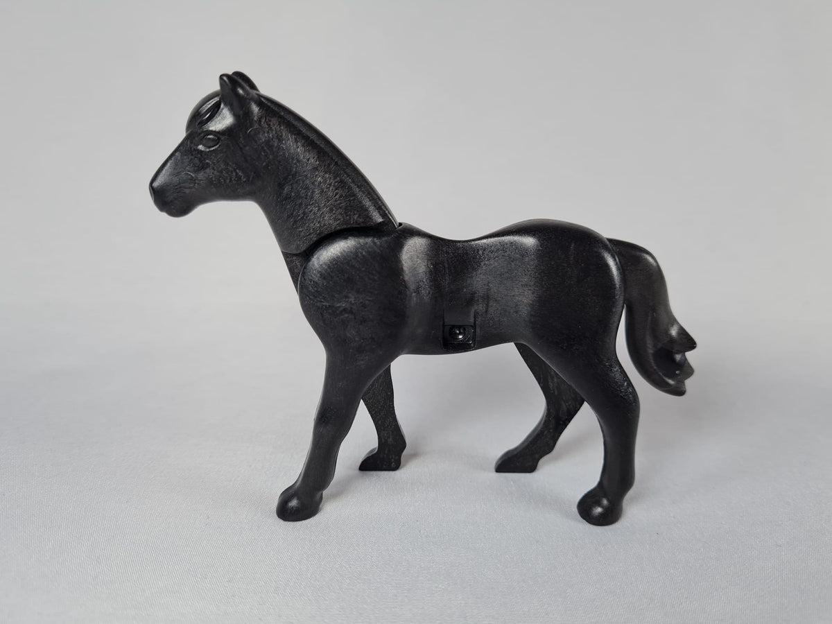 Playmobil Pferd schwarz - Ersatzteil - Bauernhof - Reiterhof - 0492