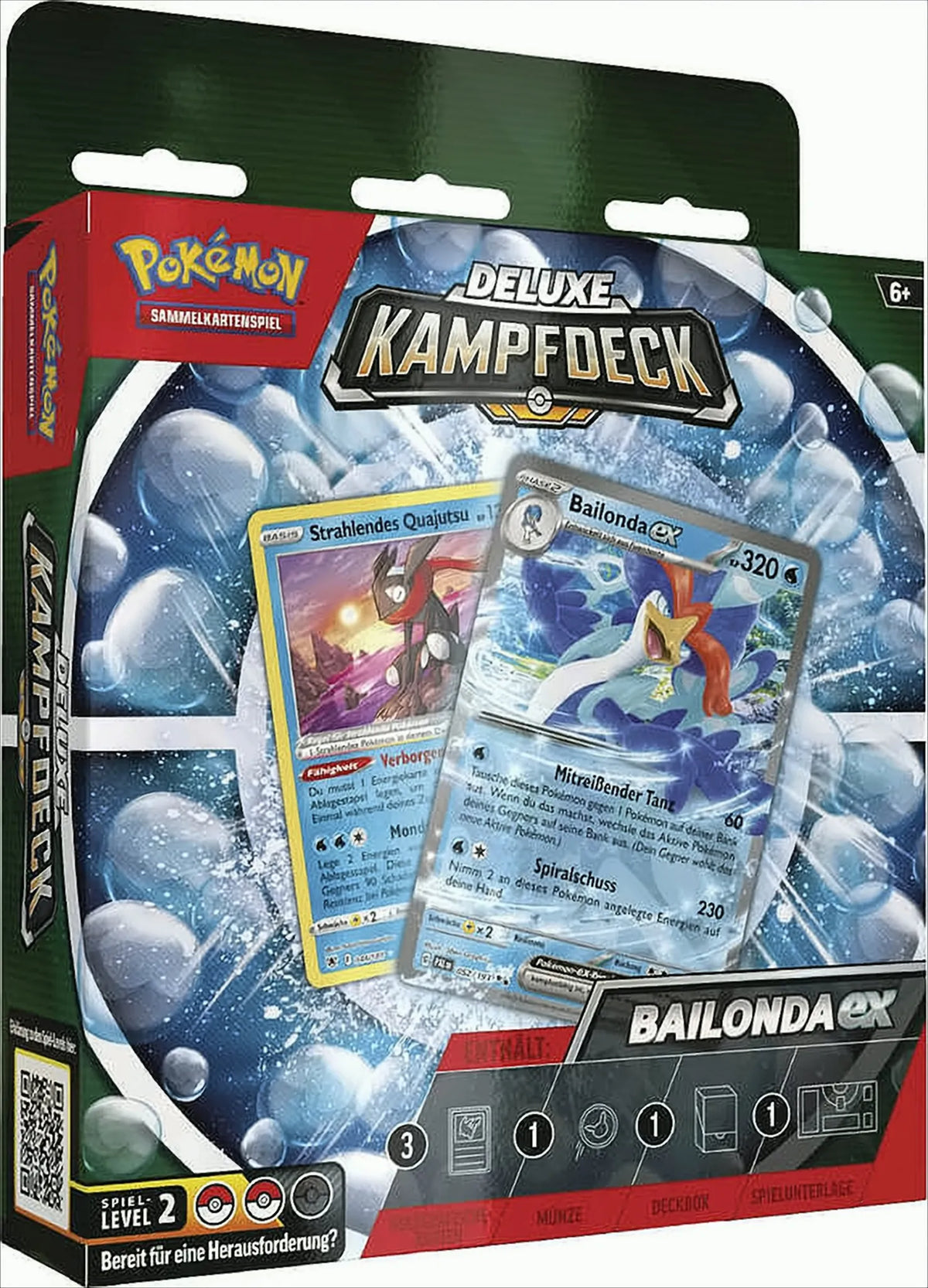 Pokémon Deluxe Kampfdeck Bailonda ex – DE
