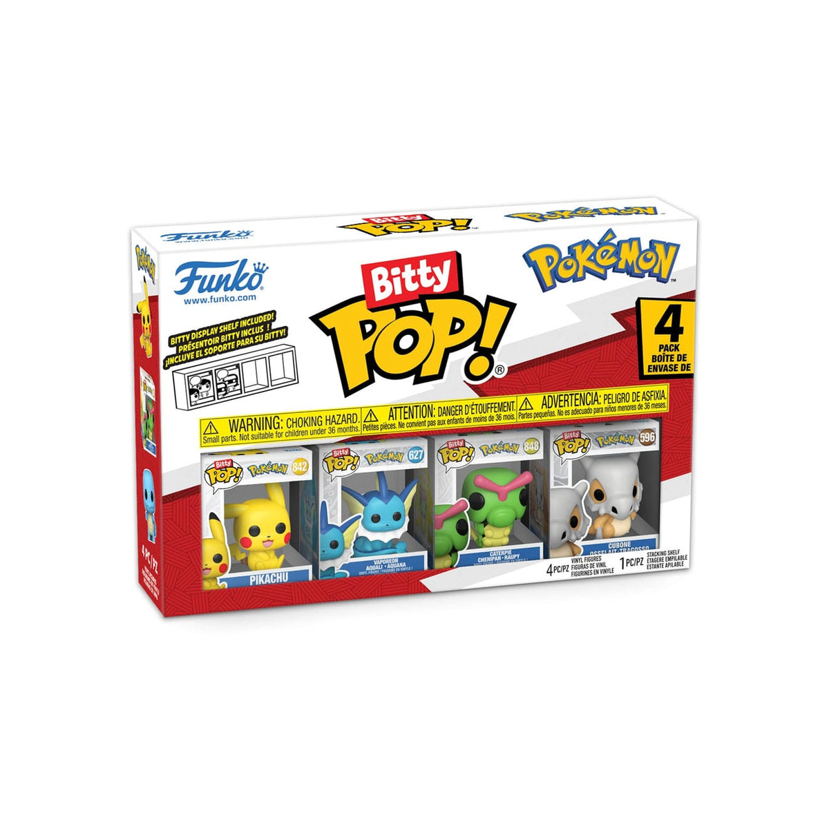 Funko Bitty POP! - Pokemon - 4er Pack