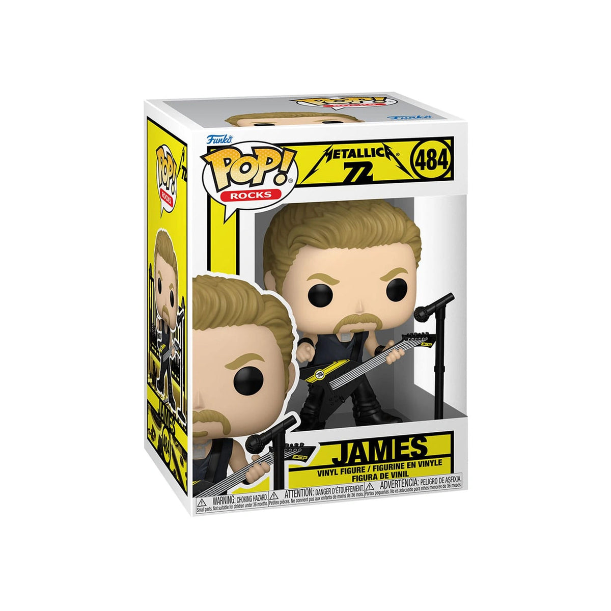 Funko POP! Rocks - Metallica - James (72 Seasons) #484
