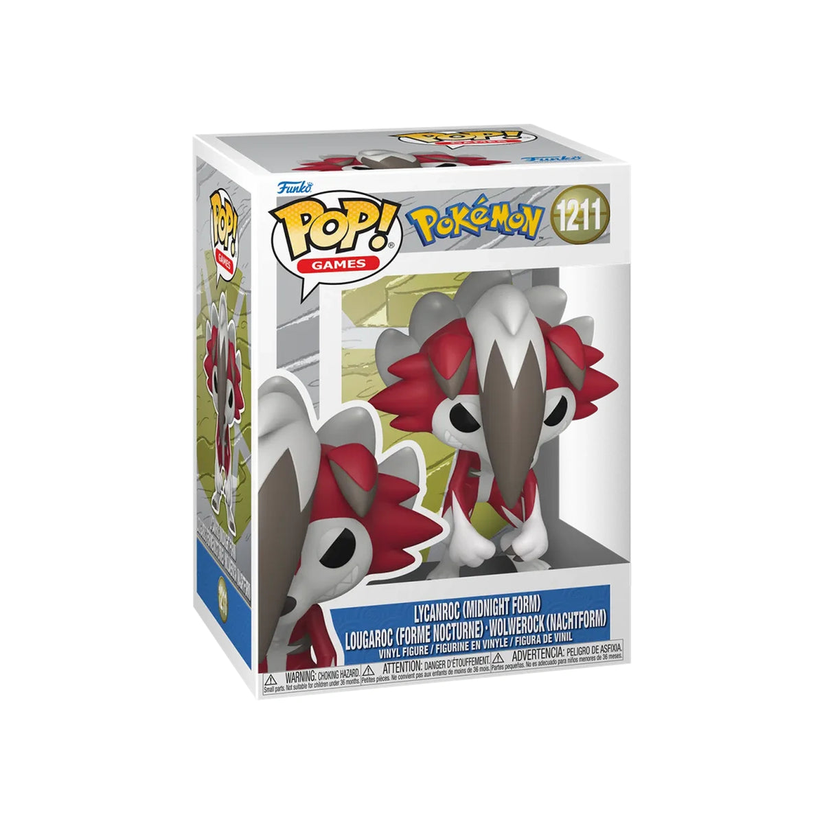 Funko POP! Games - Pokémon - Lycanroc (Midnight Form) #1211