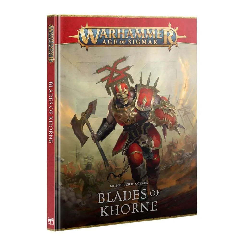 Warhammer Age of Sigmar - Blades of Khorne - Kriegsbuch: Blades of Khorne - Deutsch (83-01)