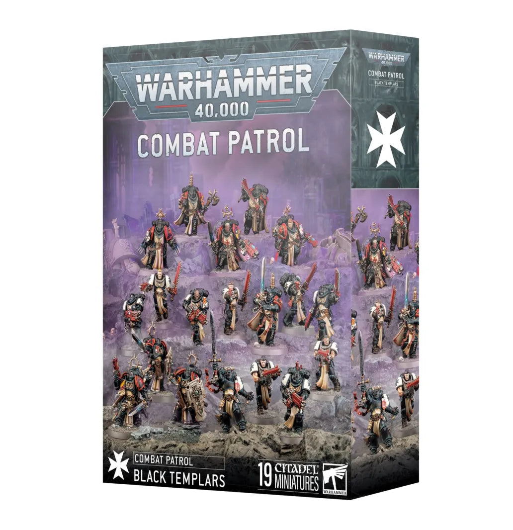Warhammer 40.000 - Space Marines - Combat Patrol der Black Templars (73-553)