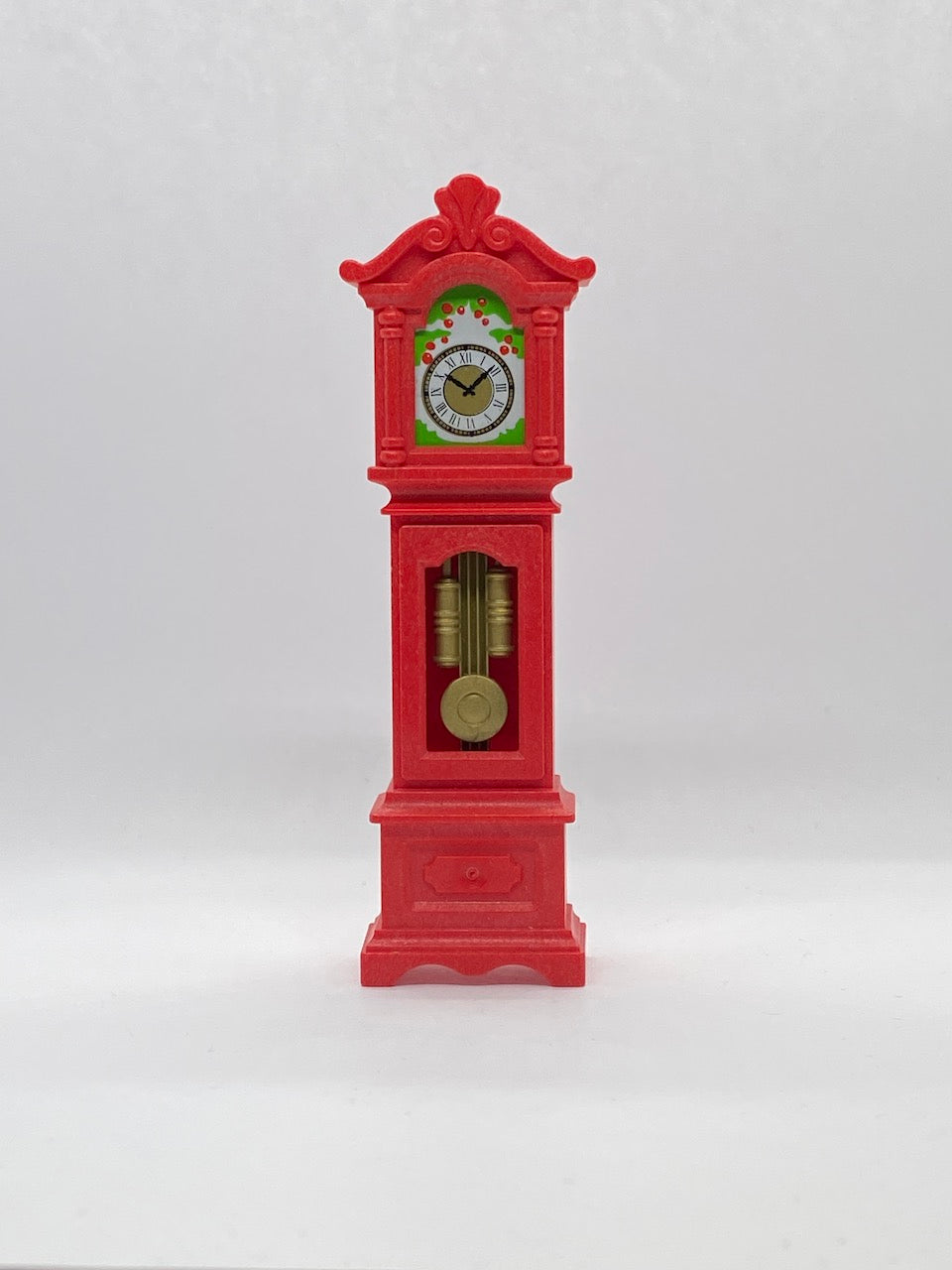 Playmobil Uhr - Standuhr - rot - Nostalgie - A2056