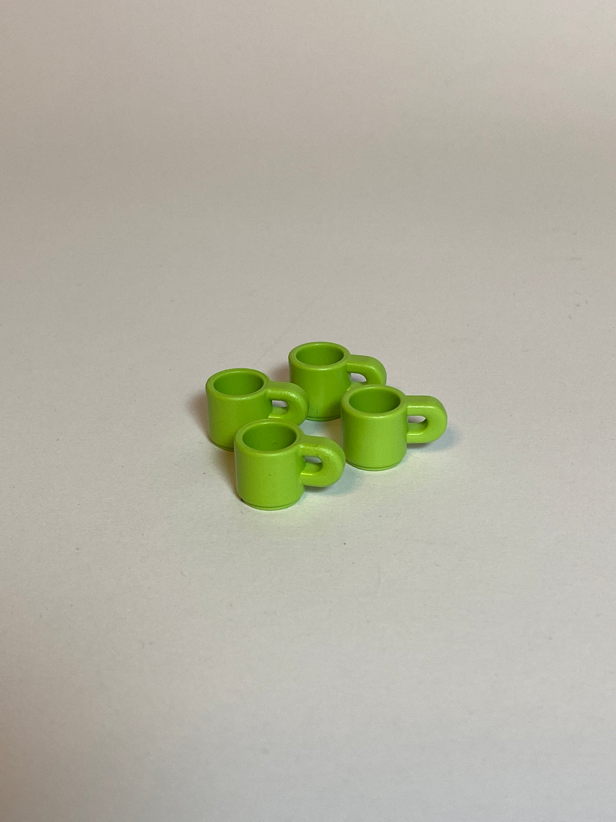 Playmobil 4x Becher - hellgrün - 8826