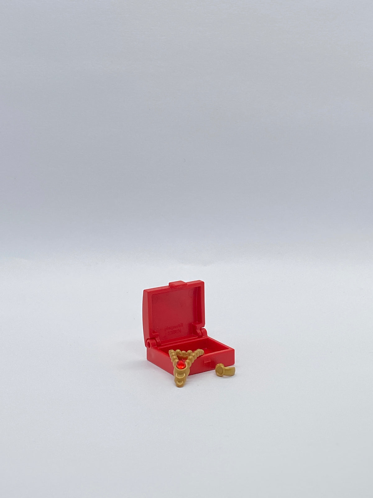 Playmobil Geschenkbox mit Kette und Uhr - rot - A2586