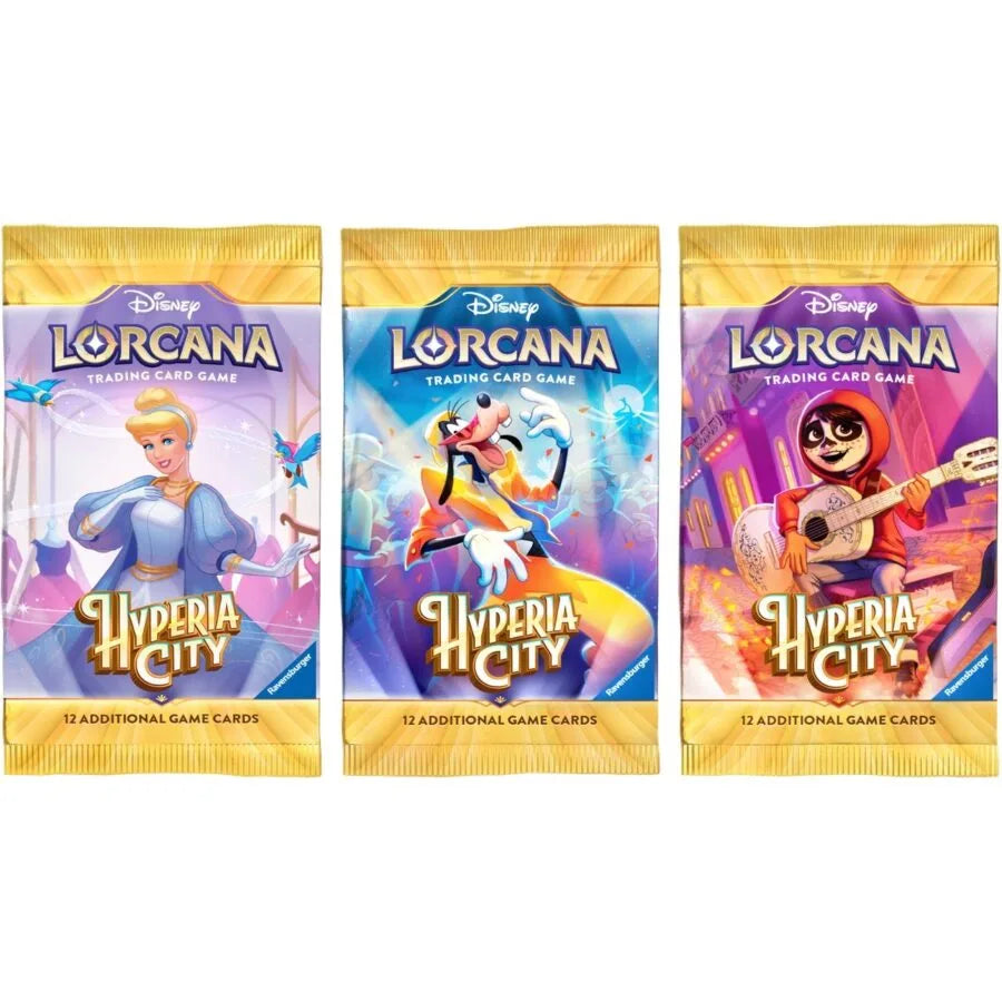 Disney Lorcana TCG - Die Stadt Hyperia - Booster (1 Boosterpack) - DE