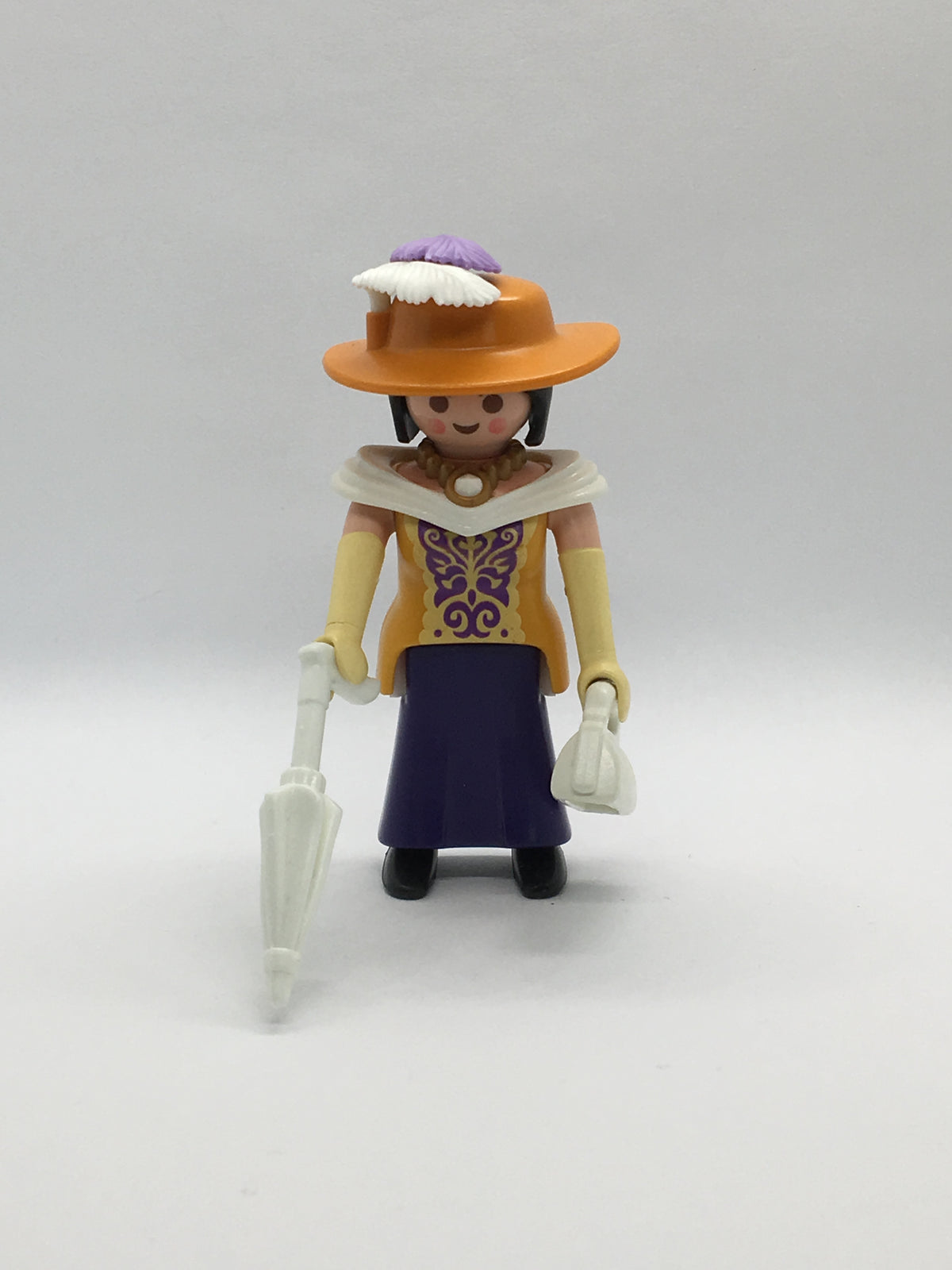 Playmobil feine Dame mit Hut und Tasche - Frau - Figur - C1162