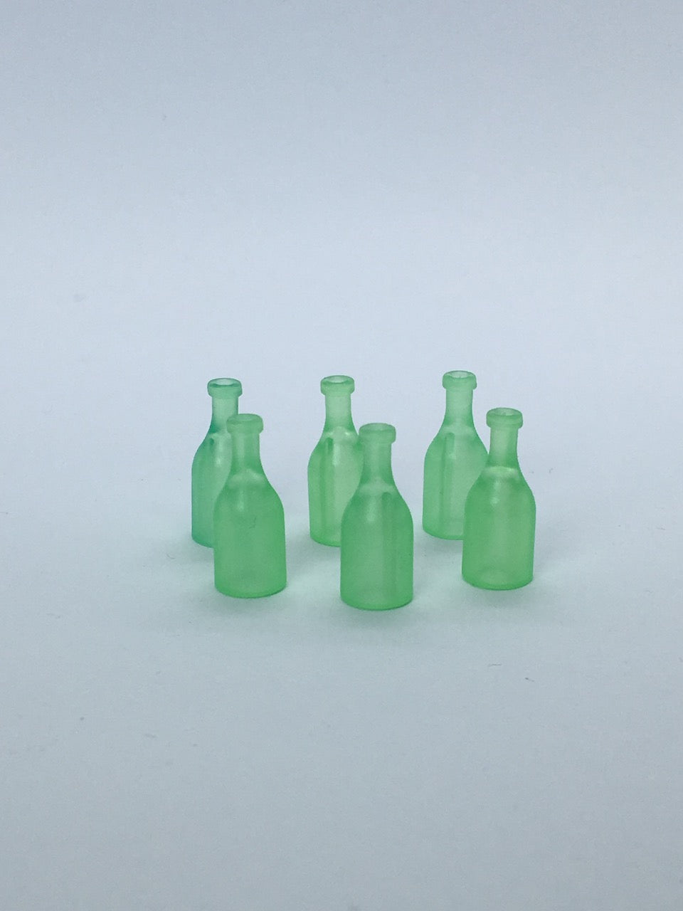 Playmobil 6x Flasche - grün - 0287