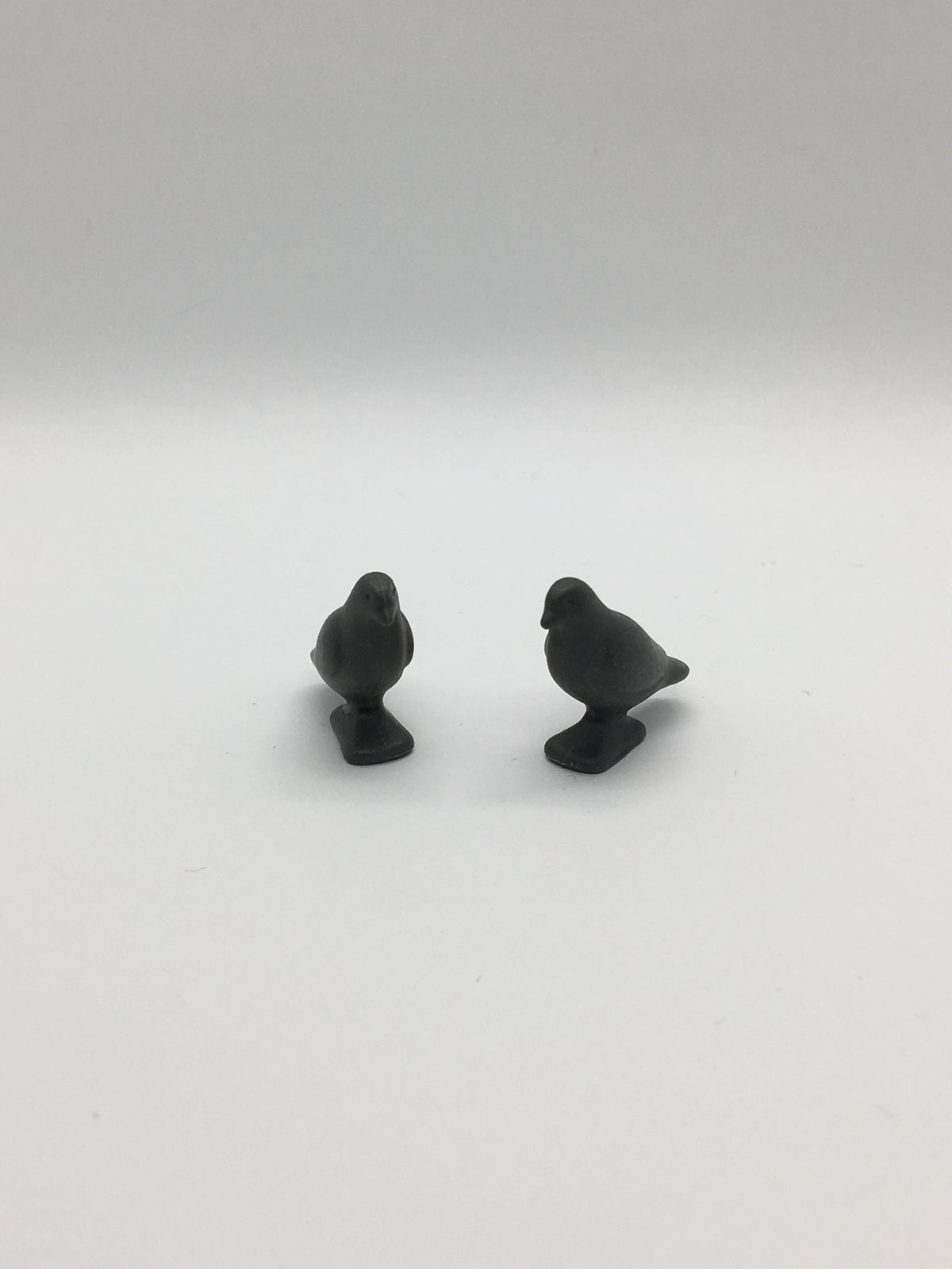 Playmobil 2x Tauben - dunkelgrau - C1584