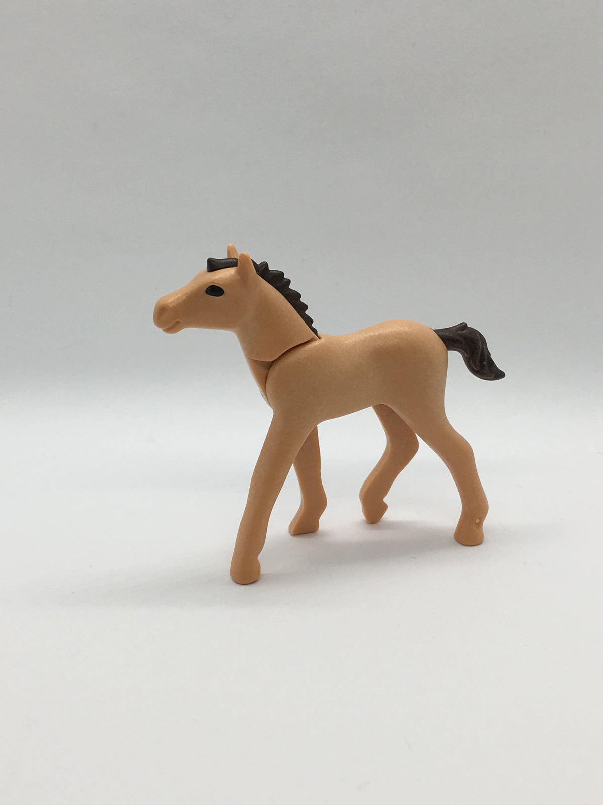 Playmobil Fohlen - Pony - beige mit brauner Mähne - Tier - C1682