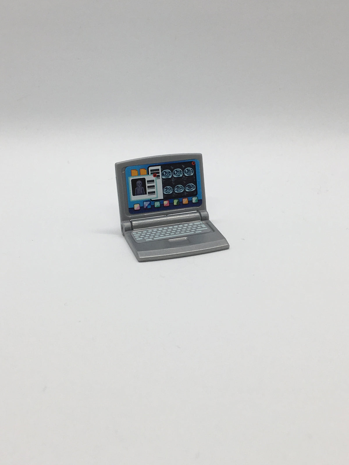 Playmobil Laptop - silber - Zubehör- C1854
