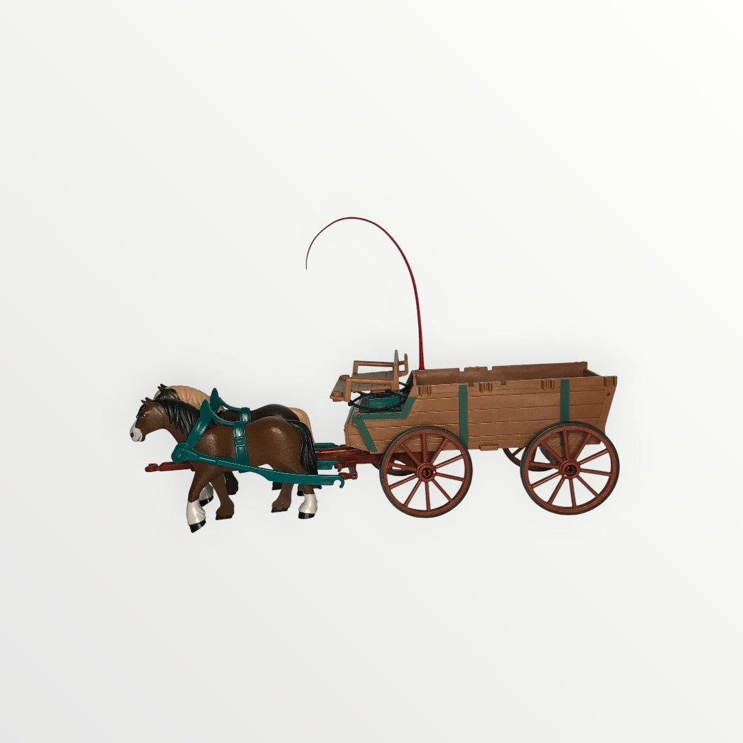 Playmobil Pferdekutsche mit 2 Pferden - D2570