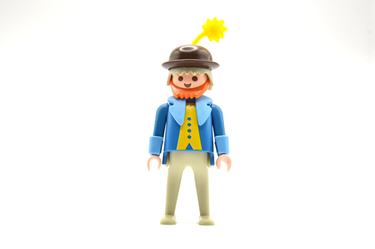 Playmobil Mann mit Bart - Drehorgelspieler - Figur -Nostalgie - P0649