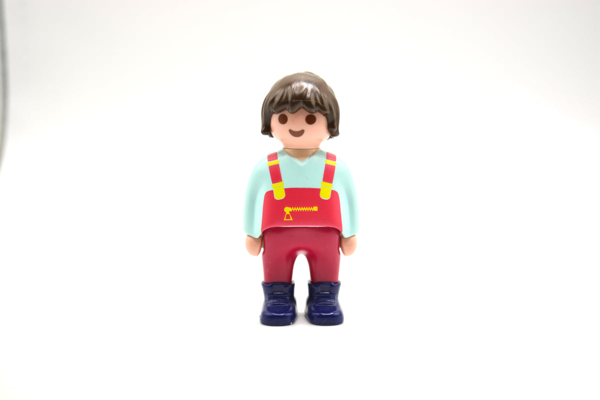 Playmobil 123 - Bäuerin mit blauen Stiefeln - P0753