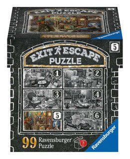 Ravensburger -Exit Escape -Puzzle - Nr 5 im Gutshaus -Dachboden -99 Teile